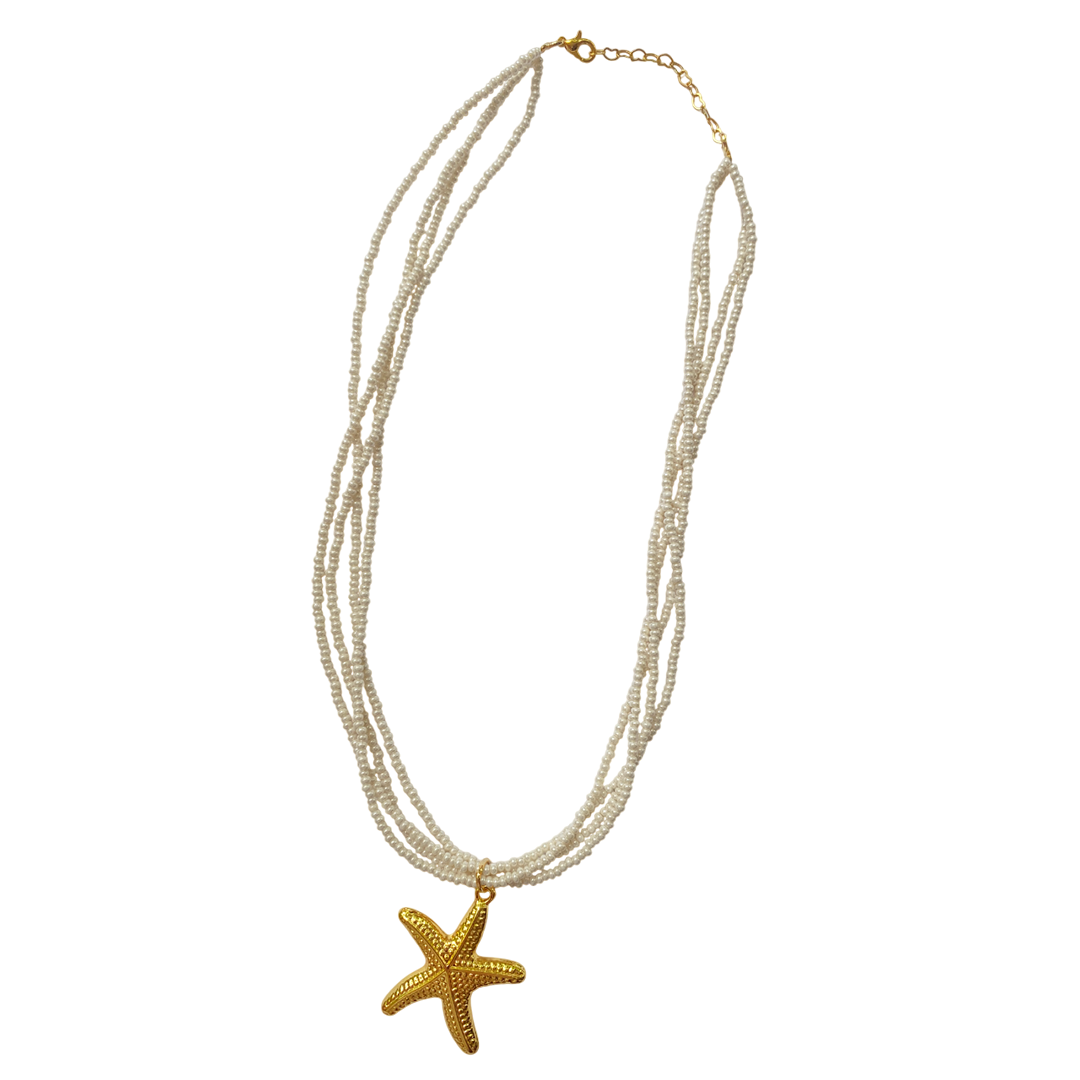 COLLAR TEJIDO ESTRELLA 39CM MARTINA