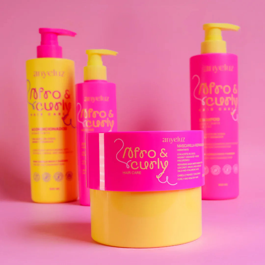 MASCARILLA REPARADORA HIDRATANTE AFRO & CURLY 500ML ANYELUZ