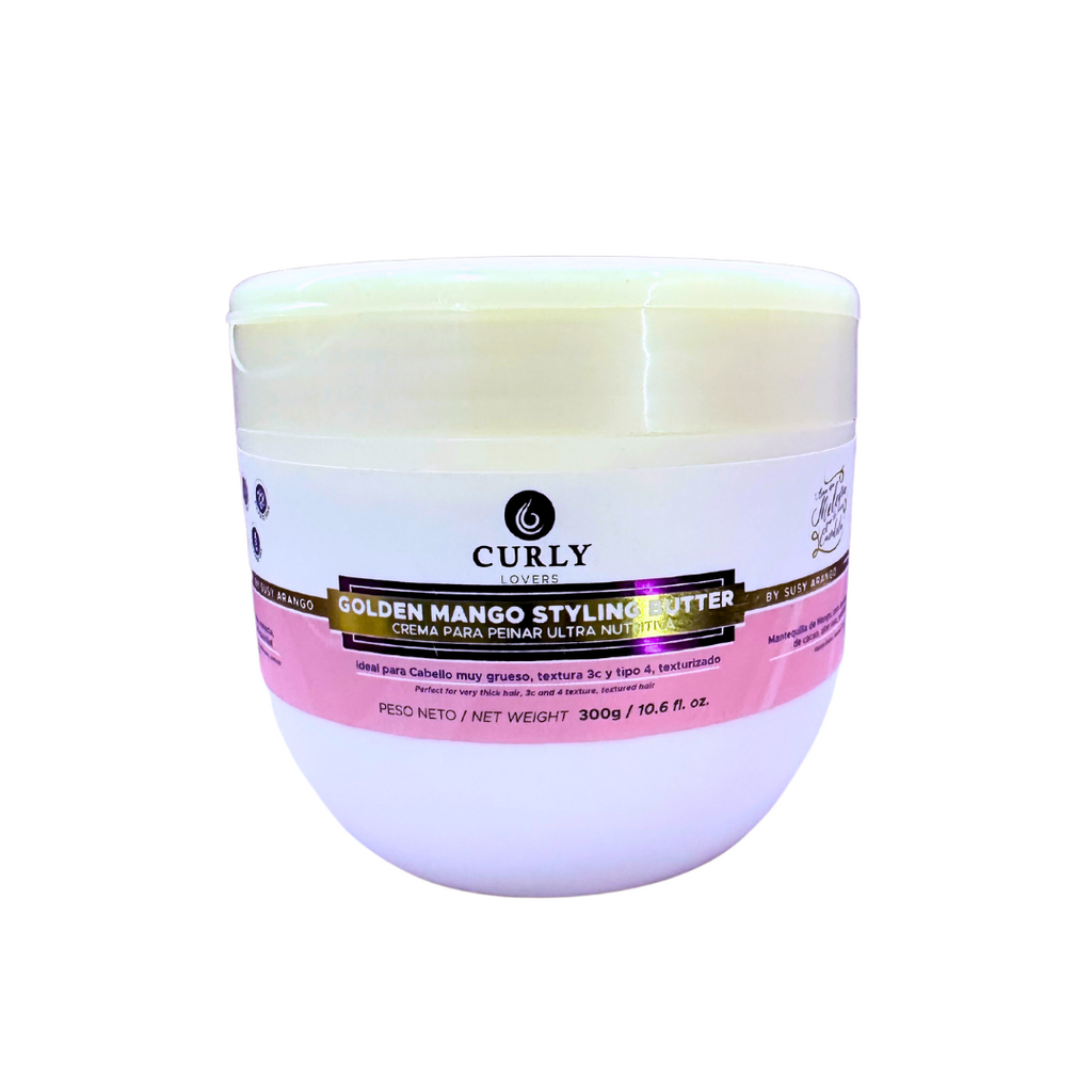 CREMA PARA PEINAR MANTEQUILLA DE MANGO 300G CURLY LOVERS
