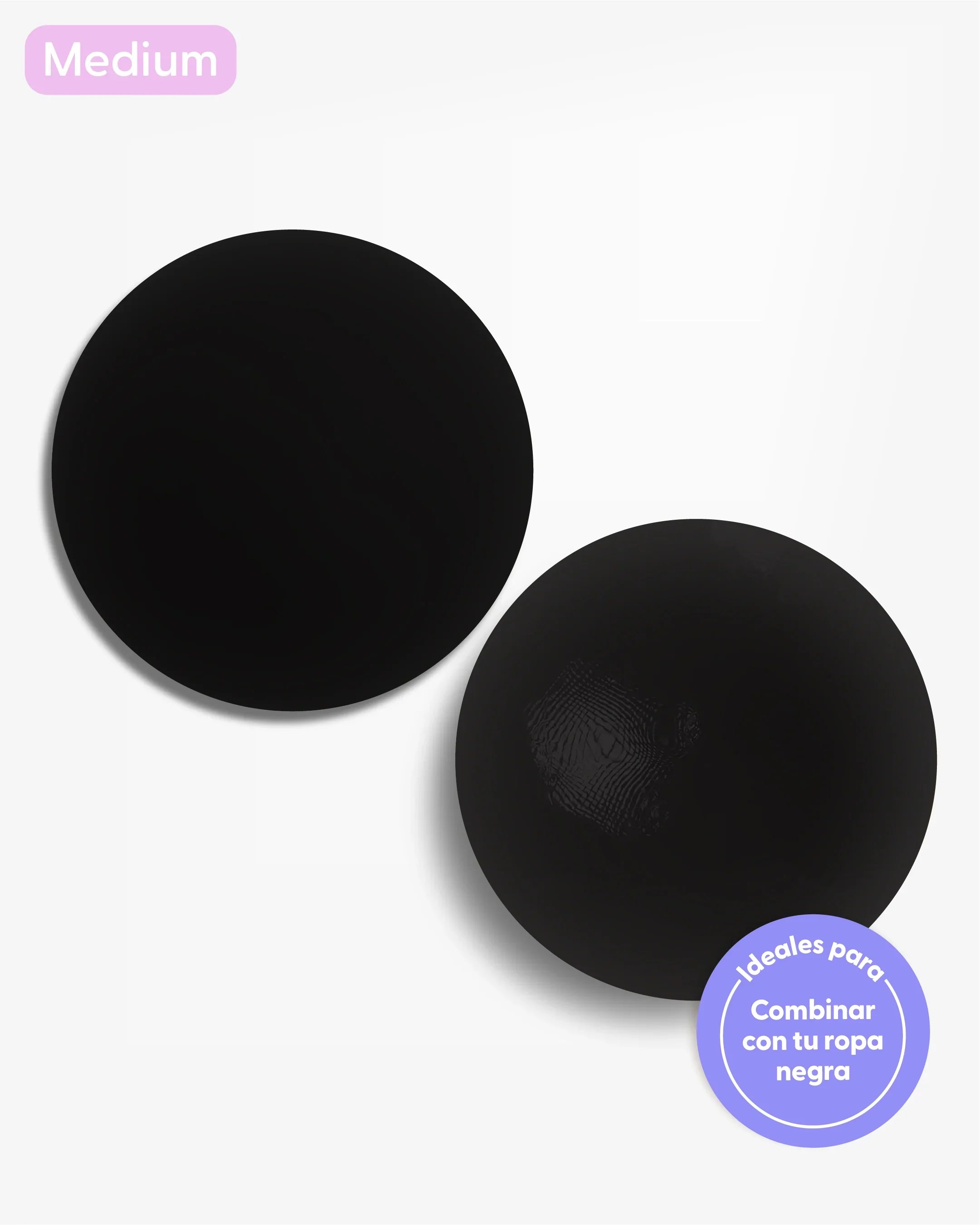CUBRE PEZÓN MEDIUM BLACK NIPSKIN