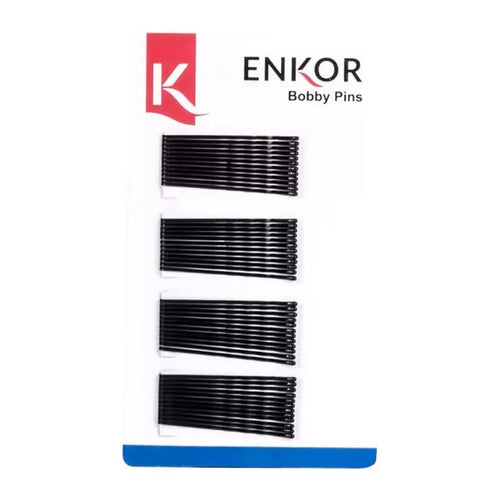 BOBBY PINS GANCHOS PARA CABELLO NEGRO ENKOR
