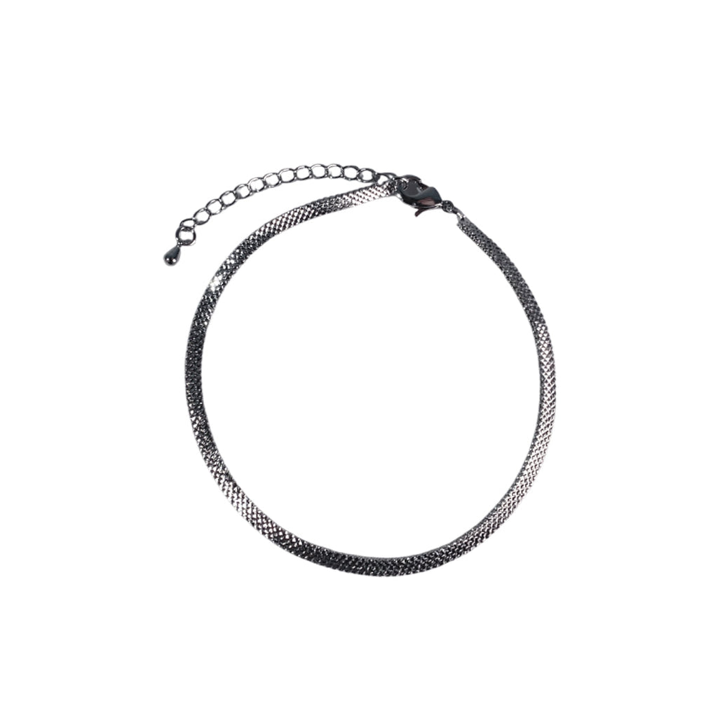 TOBILLERA LAZO 28CM RODIO MARTINA