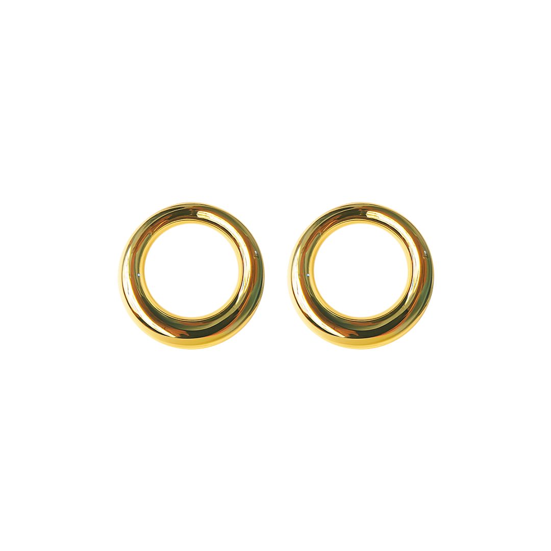 TOPO CIRCULAR RODIO DORADO MARTINA