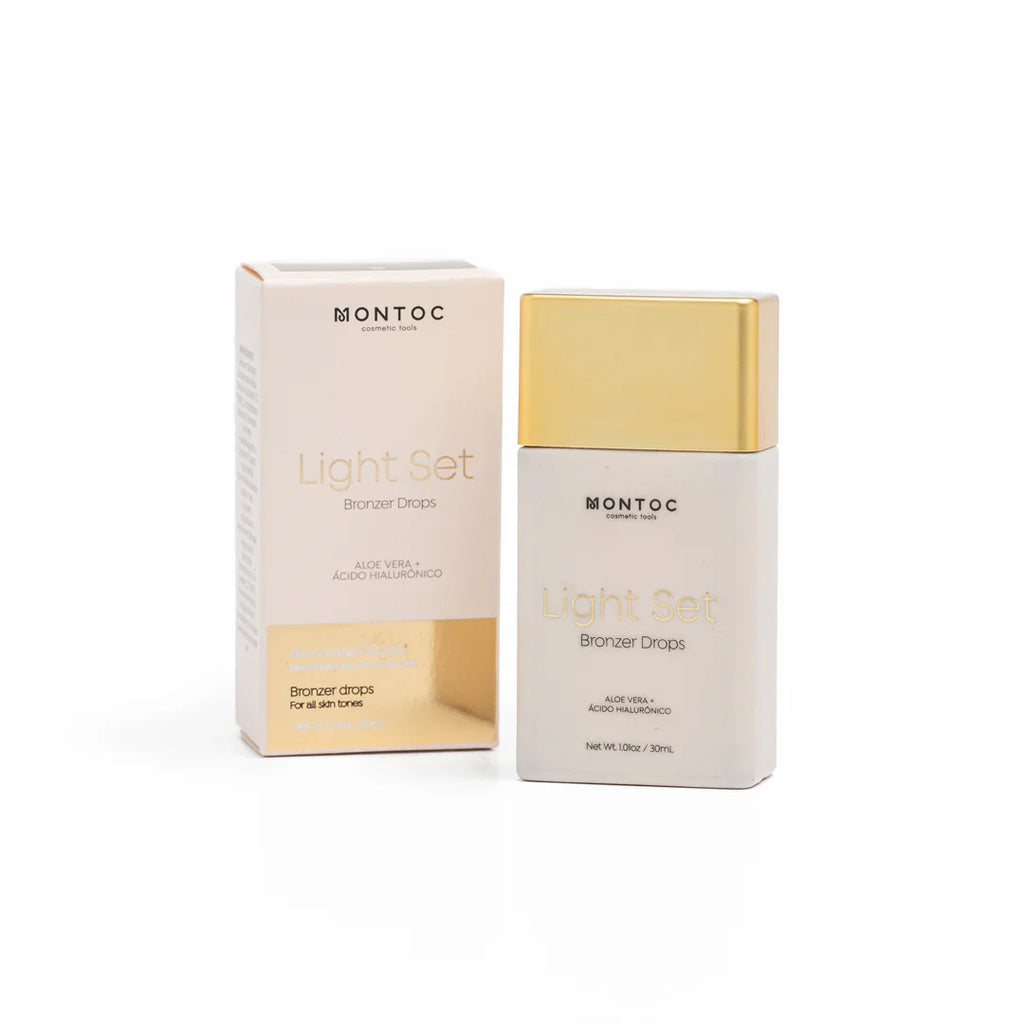 BRONZER LÍQUIDO LIGHT SET DROPS 30ML MONTOC