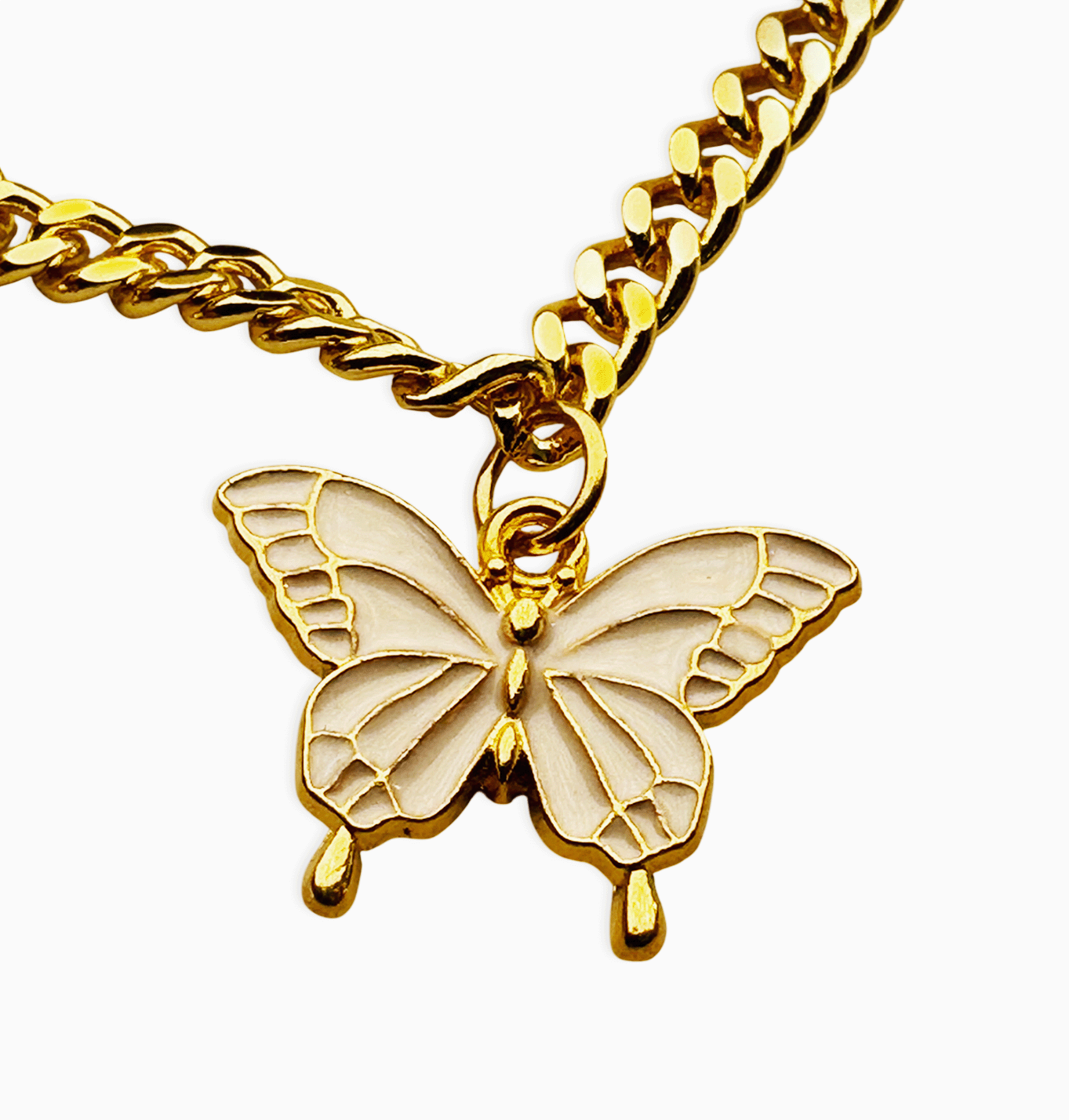 COLLAR DOBLE MARIPOSA 35CM RODIO MARTINA