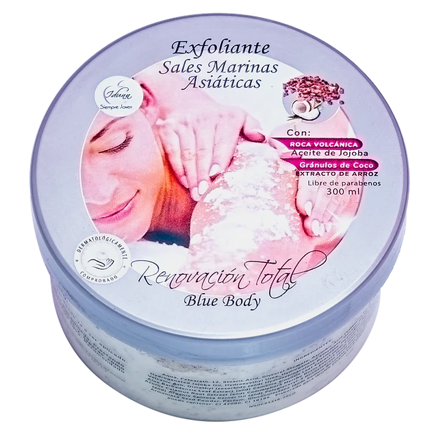 EXFOLIANTE SALES MARINAS ASIÁTICAS BLUE BODY IDUNN