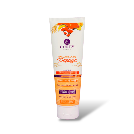 MASCARILLA DE PAPAYA  250G CURLY LOVERS