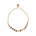 PULSERA TRES OROS 20CM RODIO MARTINA