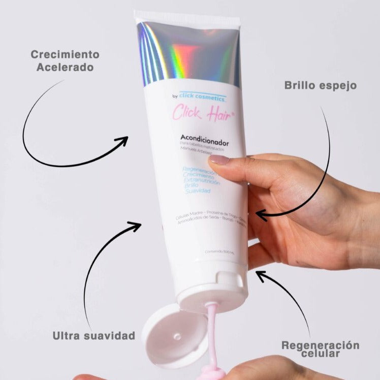 ACONDICIONADOR  300ML  CLICK  HAIR