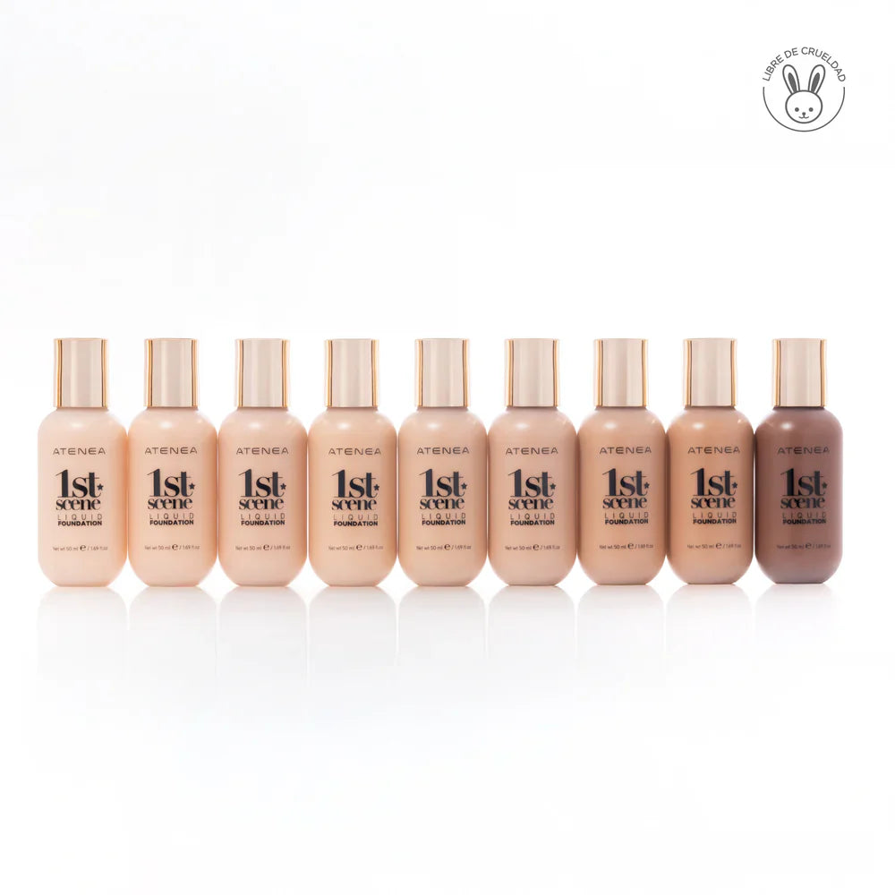 BASE LÍQUIDA FOUNDATION 1ST SCENE 50ML ATENEA