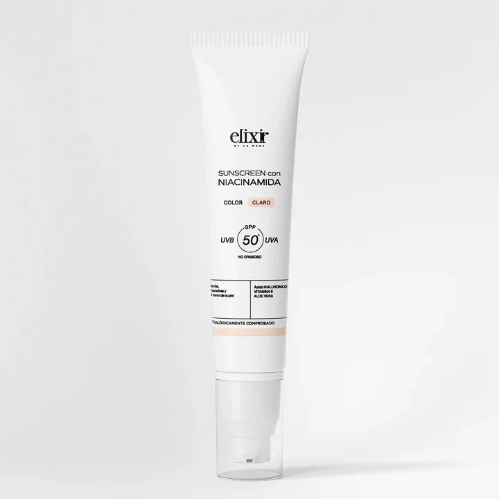 SUNSCREEN SPF 50 CON COLOR 60ML ELIXIR