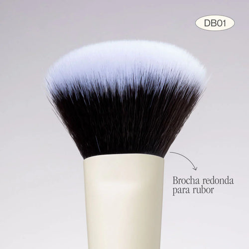 BROCHA DUO POLVO Y RUBOR DB01 ATENEA