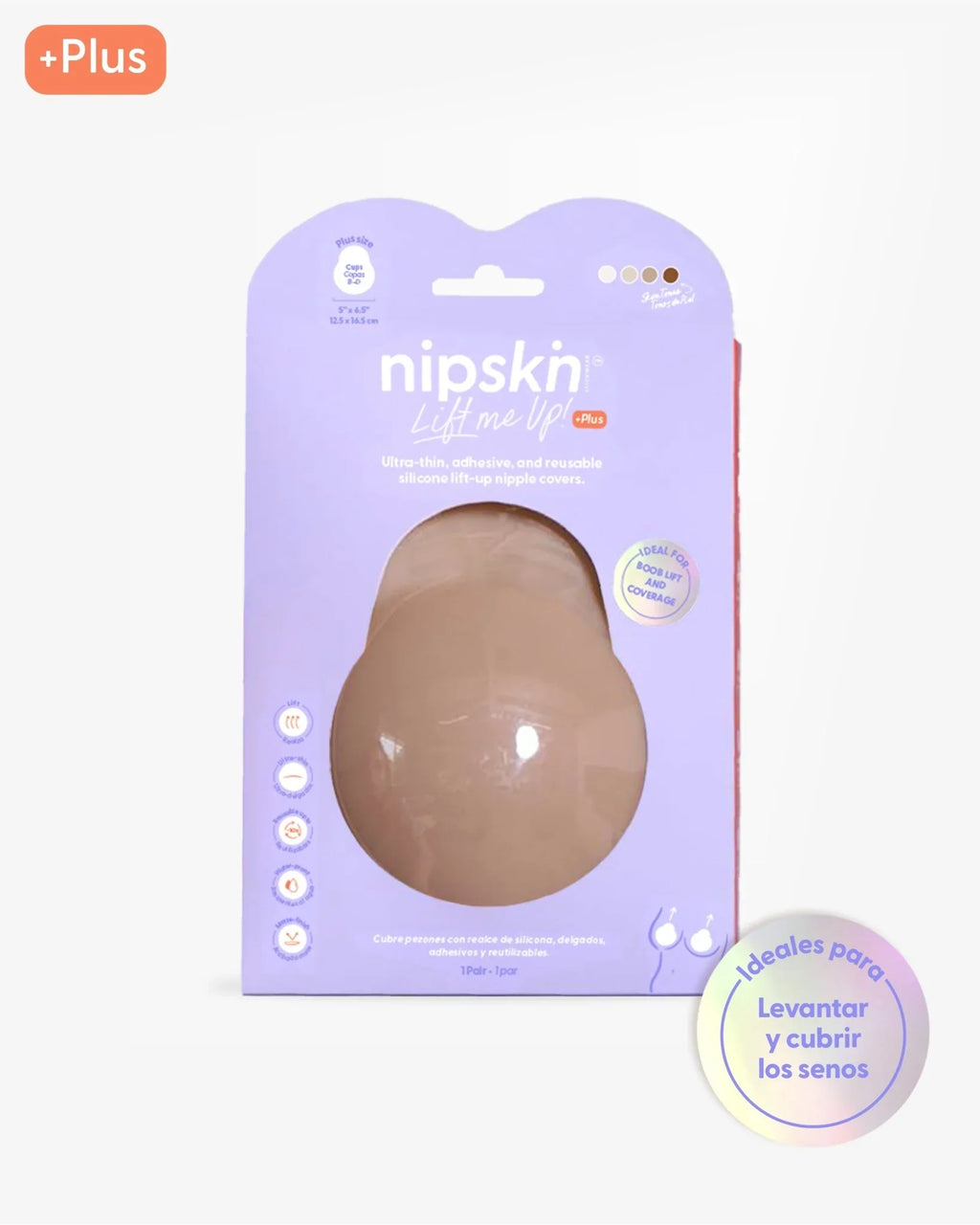COPAS ADHESIVA SILICONA B-C TALL PLUS NIPSKIN