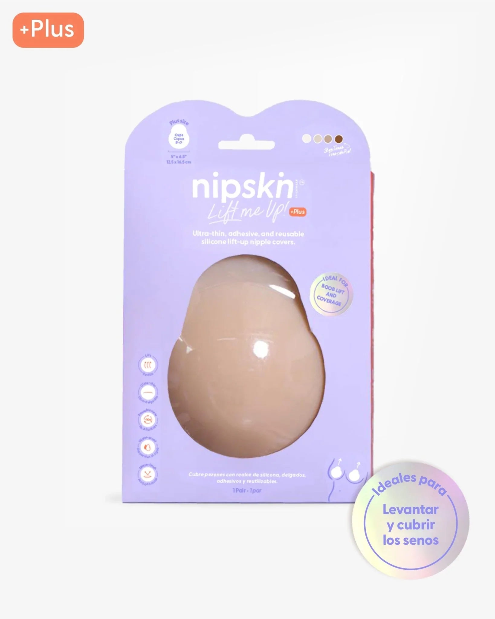 COPAS ADHESIVA SILICONA B-C TALL PLUS NIPSKIN