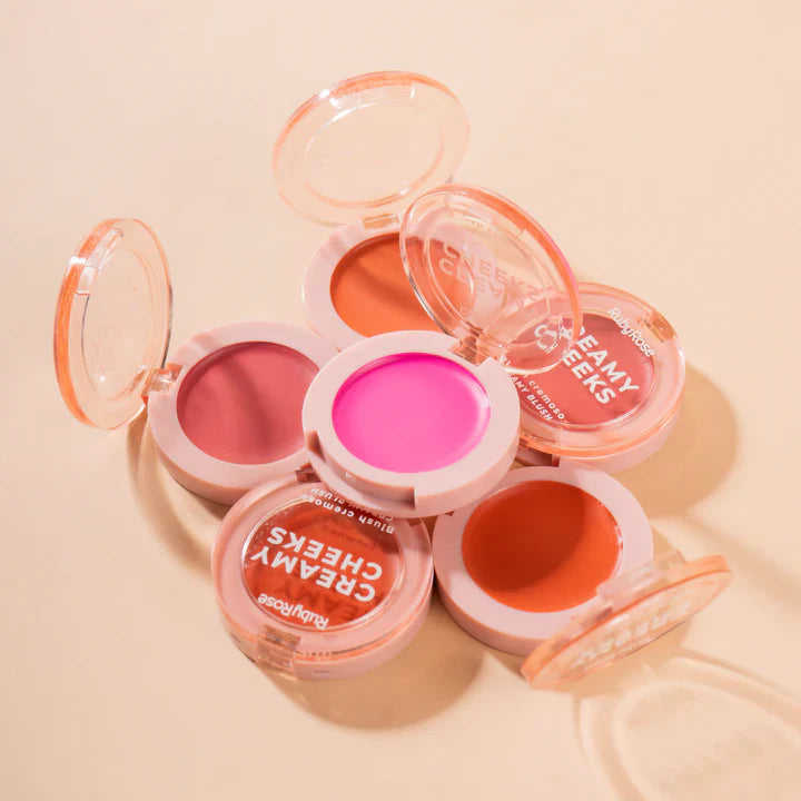 RUBOR COMPACTO CREAMY CHEEKS 5.5G RUBY ROSE