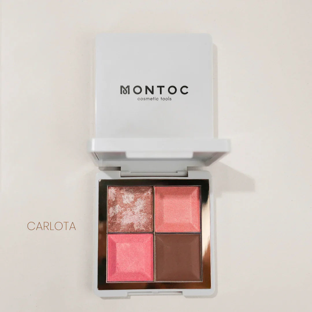PALETA LIGHT SET ILUMINADOR Y BRONZER 24G MONTOC