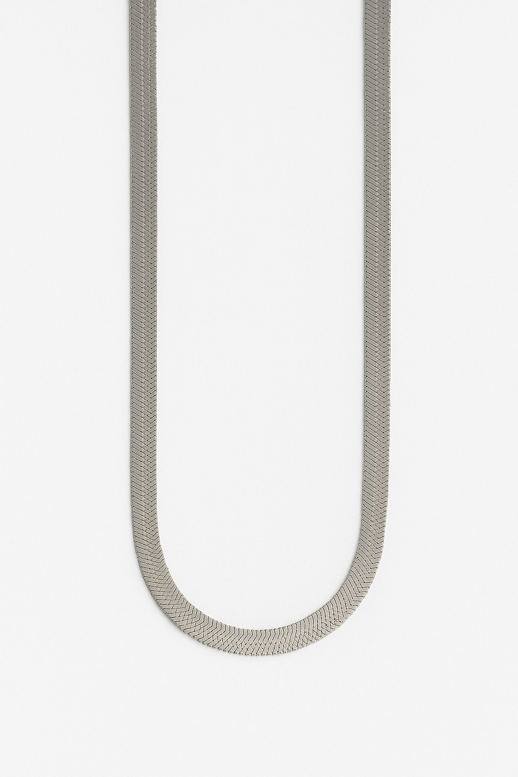 CADENA SNAKE 42.8CM RODIO MARTINA