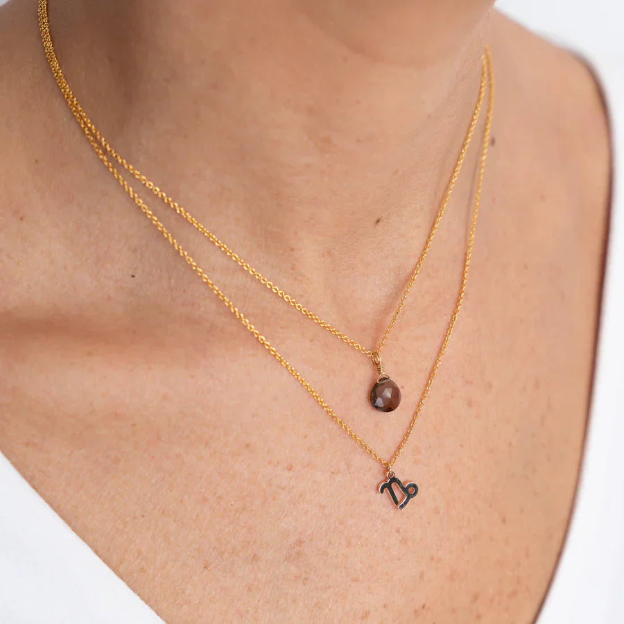 COLLAR PIEDRA+SIGNO ZODIACAL WISH