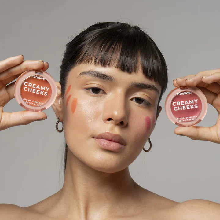 RUBOR COMPACTO CREAMY CHEEKS 5.5G RUBY ROSE
