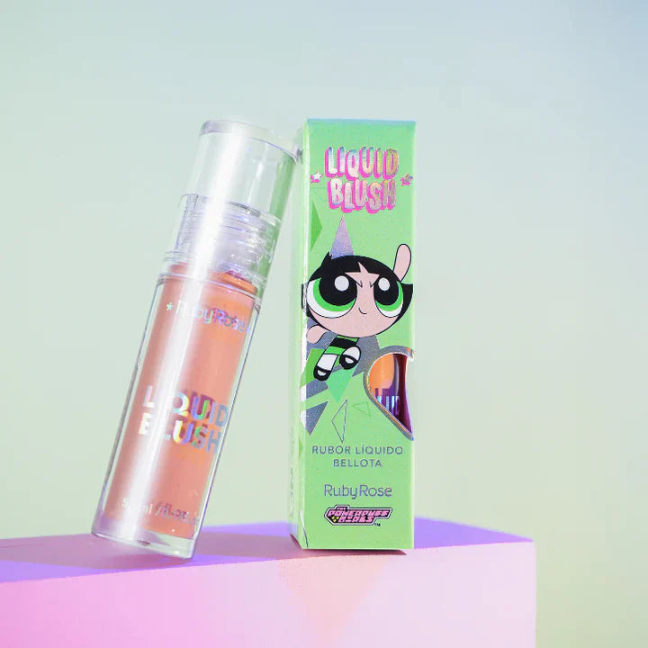 RUBOR LÍQUIDO CHICAS SUPER PODEROSAS 5.5ML RUBY ROSE