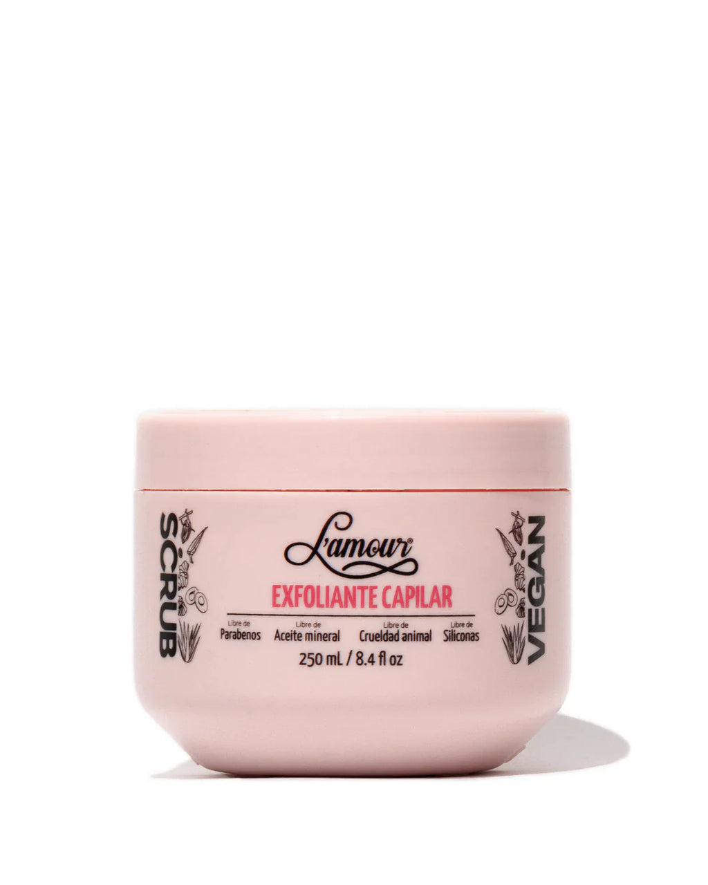 EXFOLIANTE CAPILAR LAMOUR 250ML