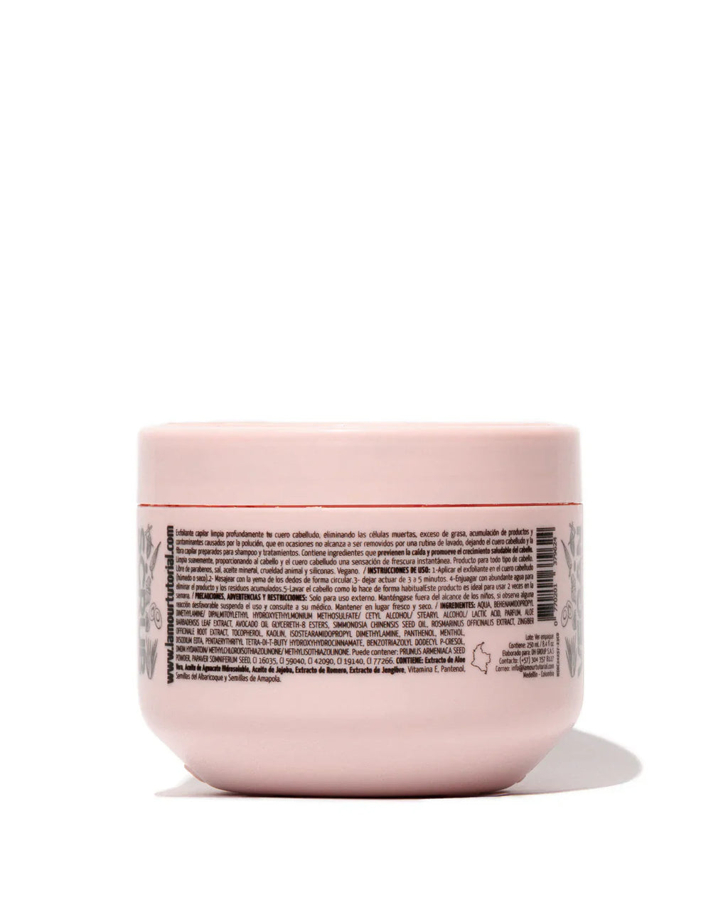 EXFOLIANTE CAPILAR LAMOUR 250ML