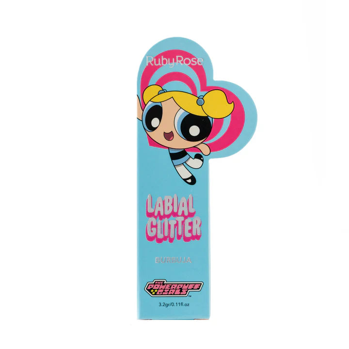 LABIAL GLITTER CHICAS SUPER PODEROSAS 5.5ML RUBY ROSE