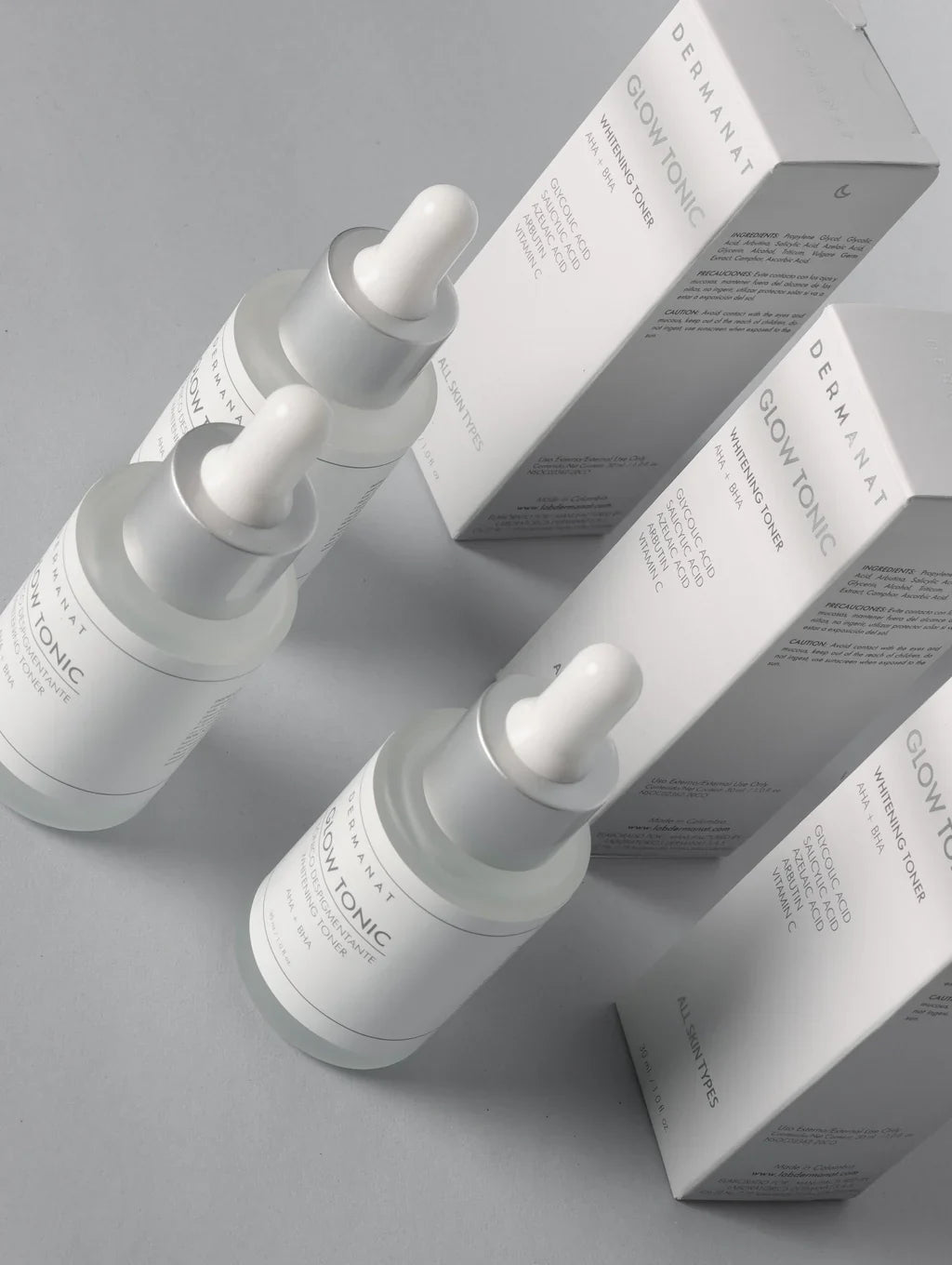 TÓNICO DESPIGMENTANTE GLOW TONIC 30ML DERMANAT