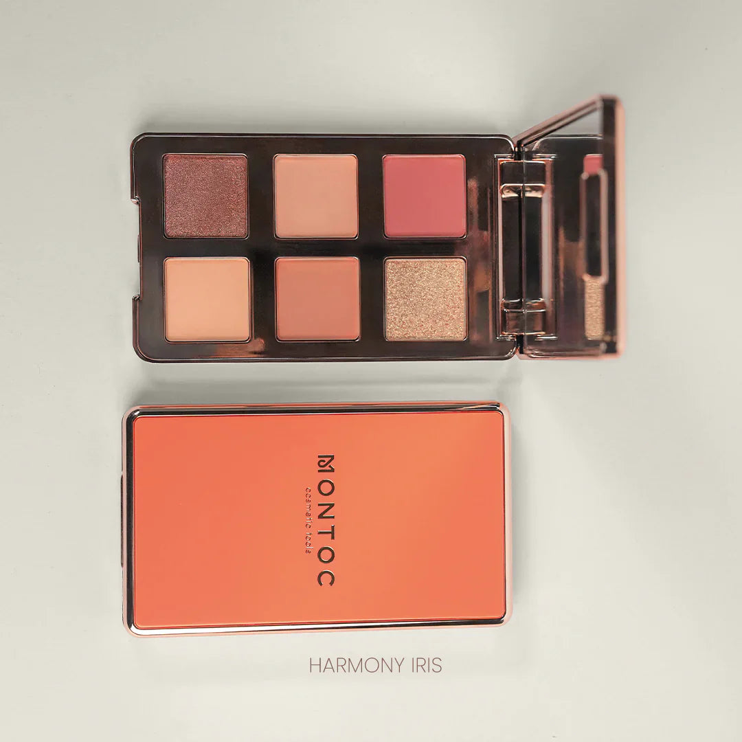 PALETA DE SOMBRAS HARMONY 6.0GR MONTOC
