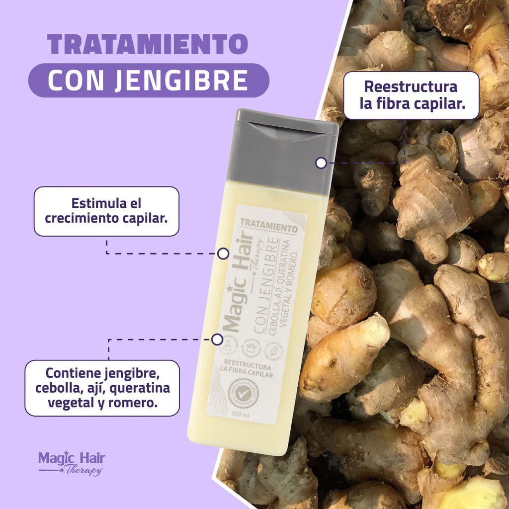 TRATAMIENTO JENGIBRE 500ML MAGIC HAIR