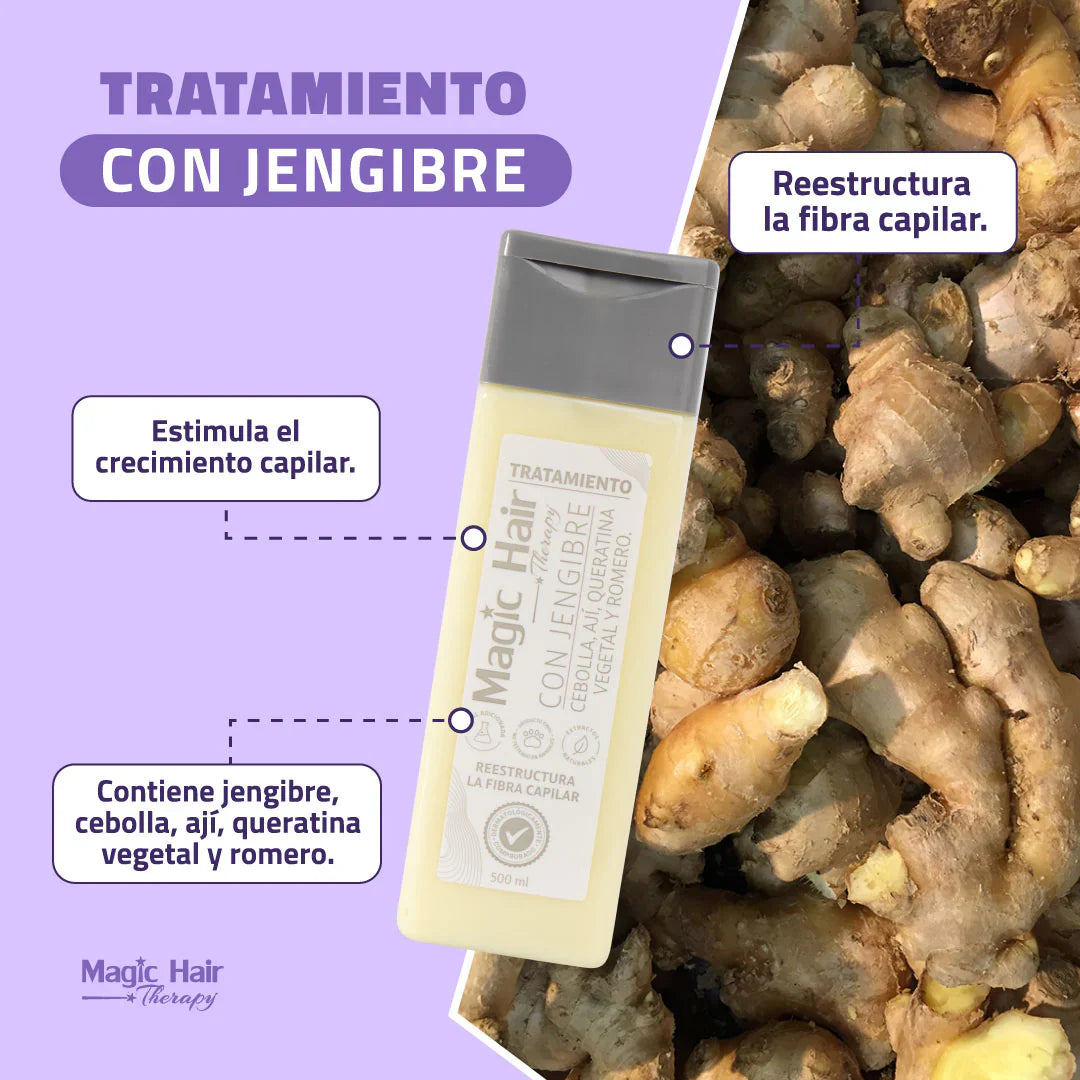 TRATAMIENTO JENGIBRE 500ML MAGIC HAIR