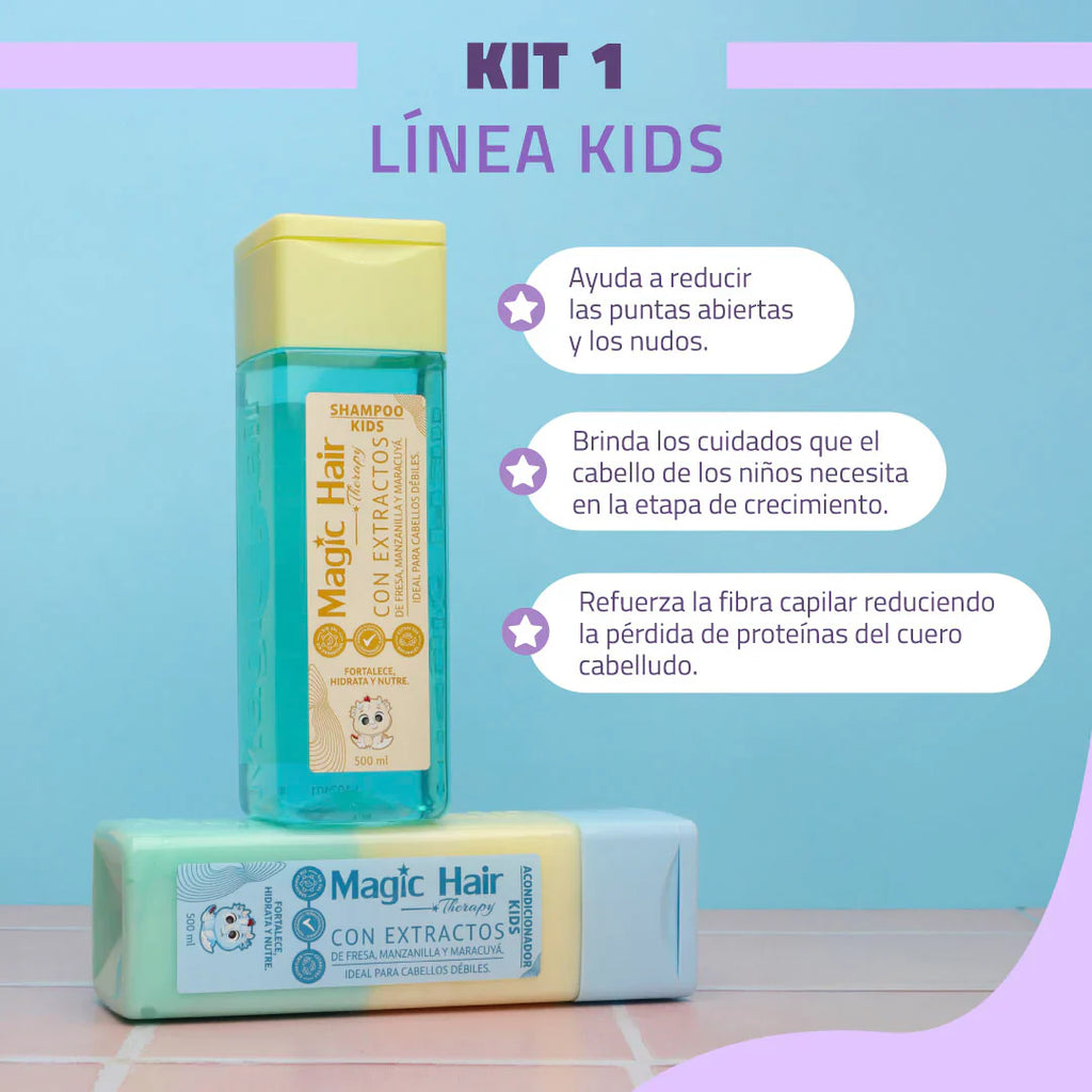 SHAMPOO KIDS 500ML MAGIC HAIR