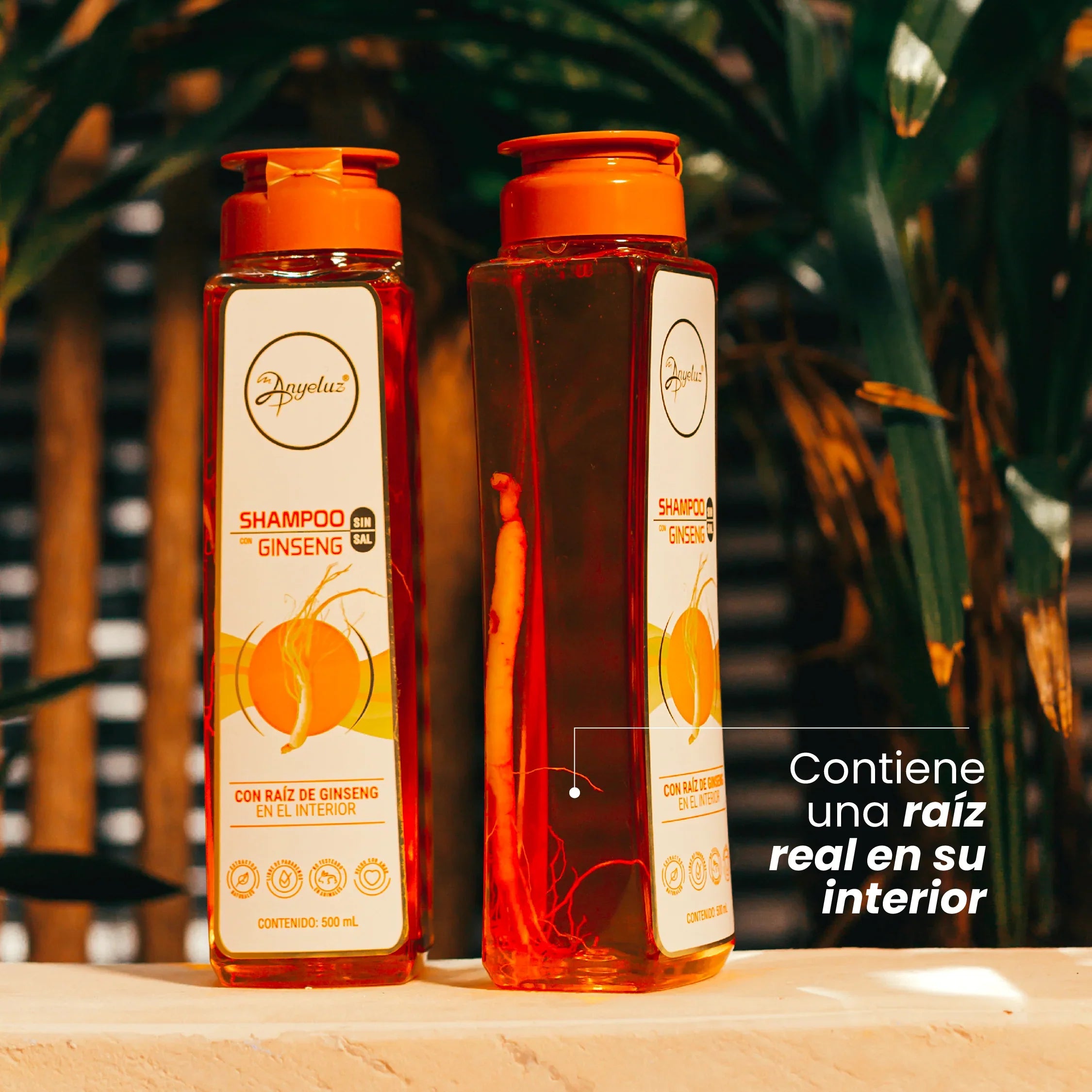 SHAMPOO GINSENG 500ML ANYELUZ