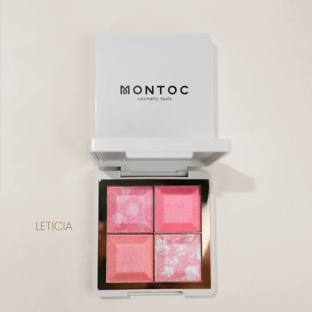 PALETA LIGHT SET ILUMINADOR Y BRONZER 24G MONTOC