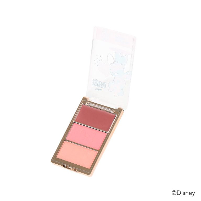 PALETA RUBOR MINNIE MOUSE 3 TONOS 10.4GR MIIS COSMETICS