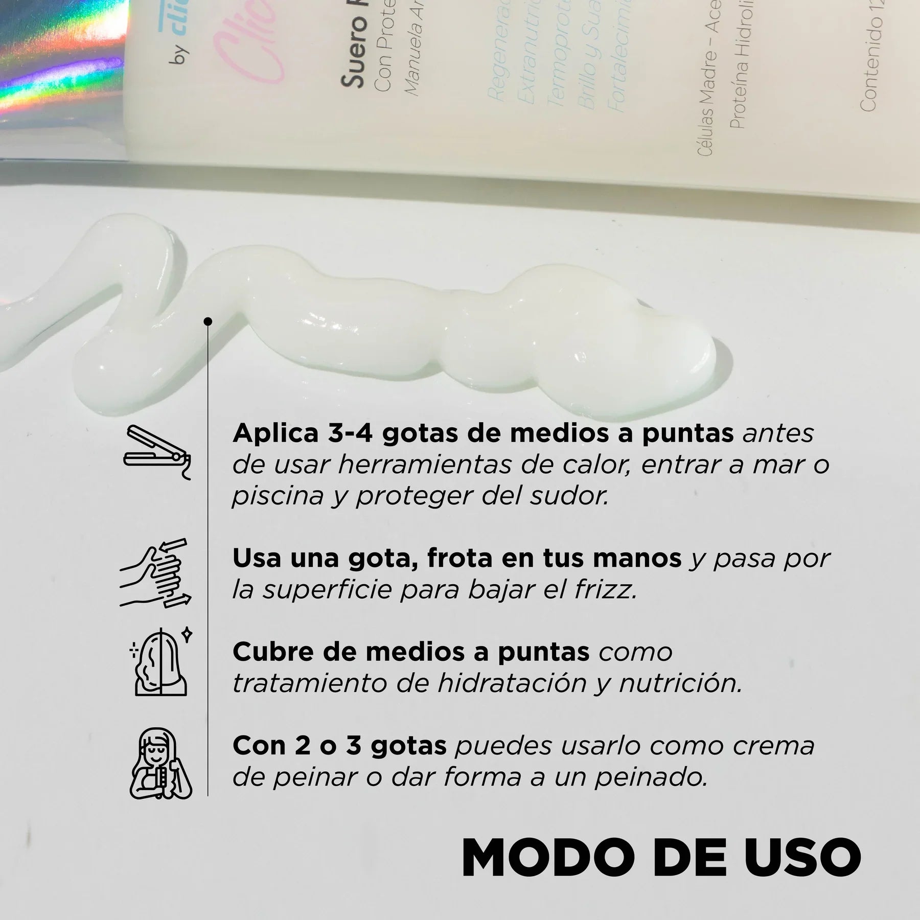 SUERO RECONSTRUCTOR  120ML CLICK HAIR