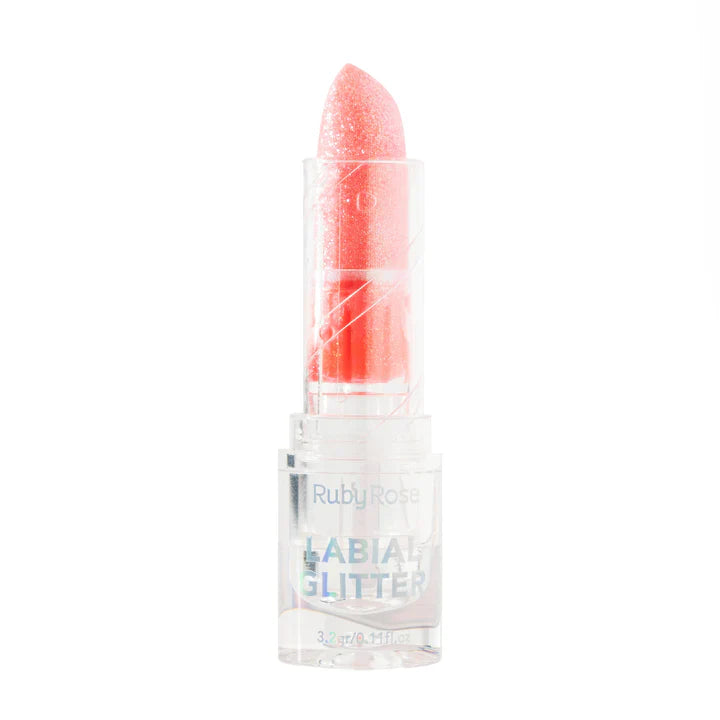 LABIAL GLITTER CHICAS SUPER PODEROSAS 5.5ML RUBY ROSE