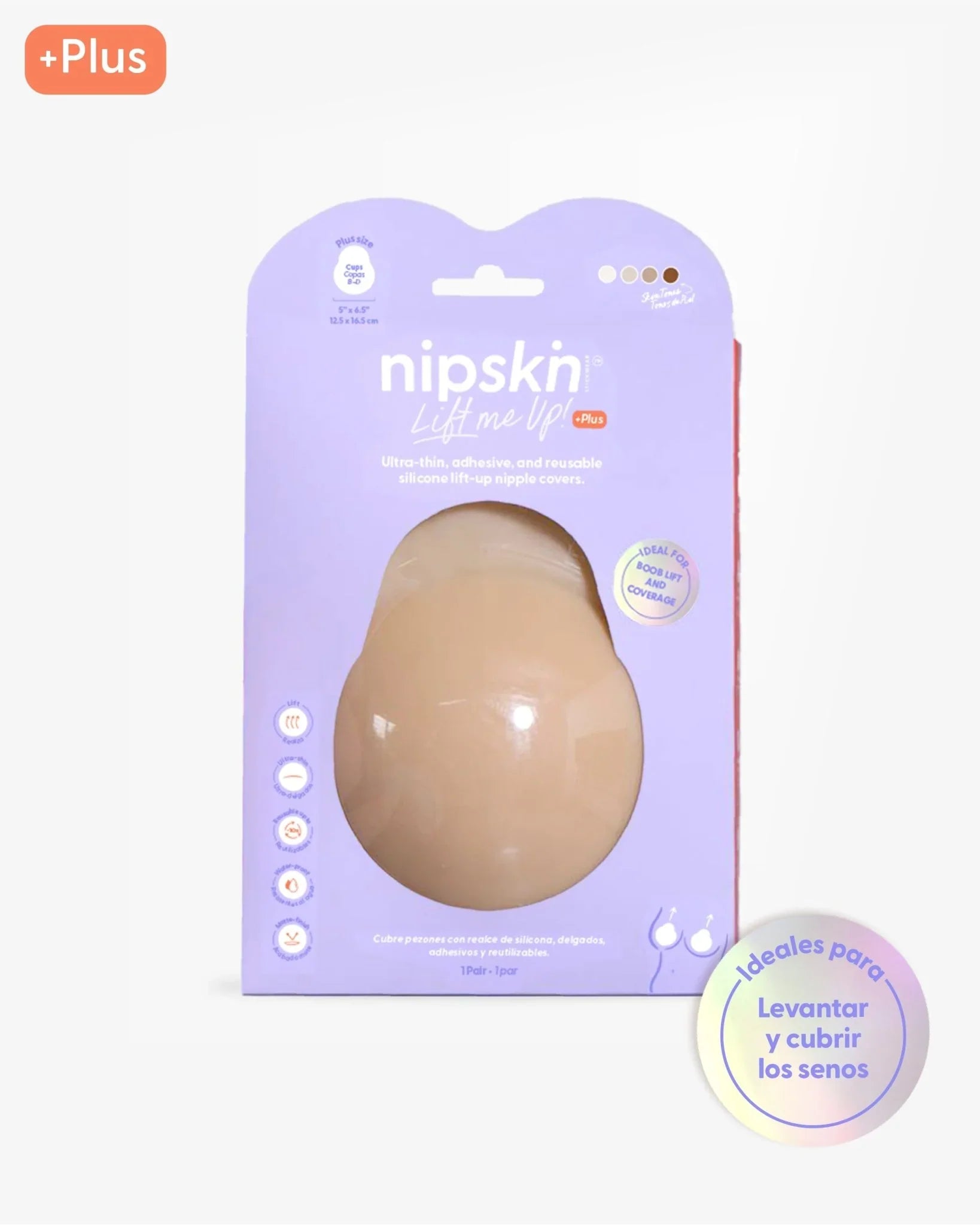 COPAS ADHESIVA SILICONA B-C TALL PLUS NIPSKIN