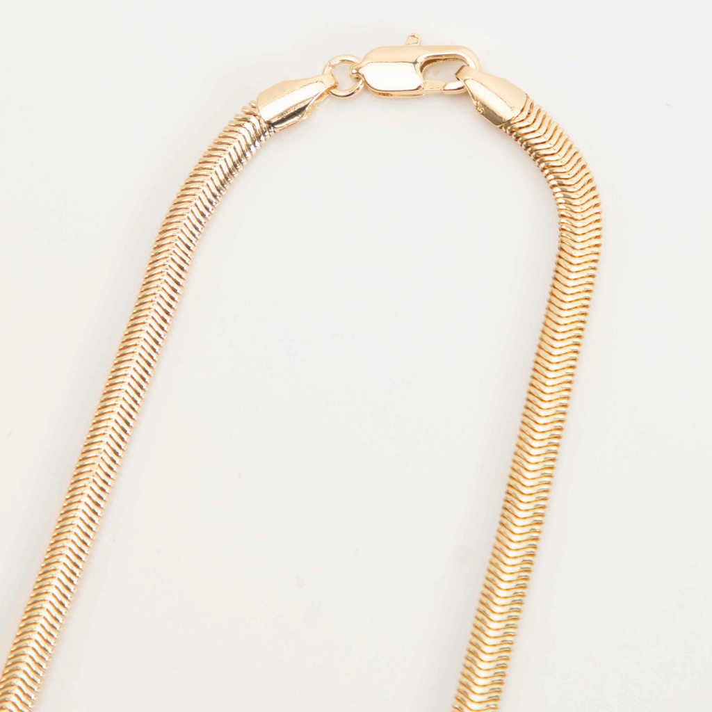 CADENA SNAKE 44CM RODIO MARTINA