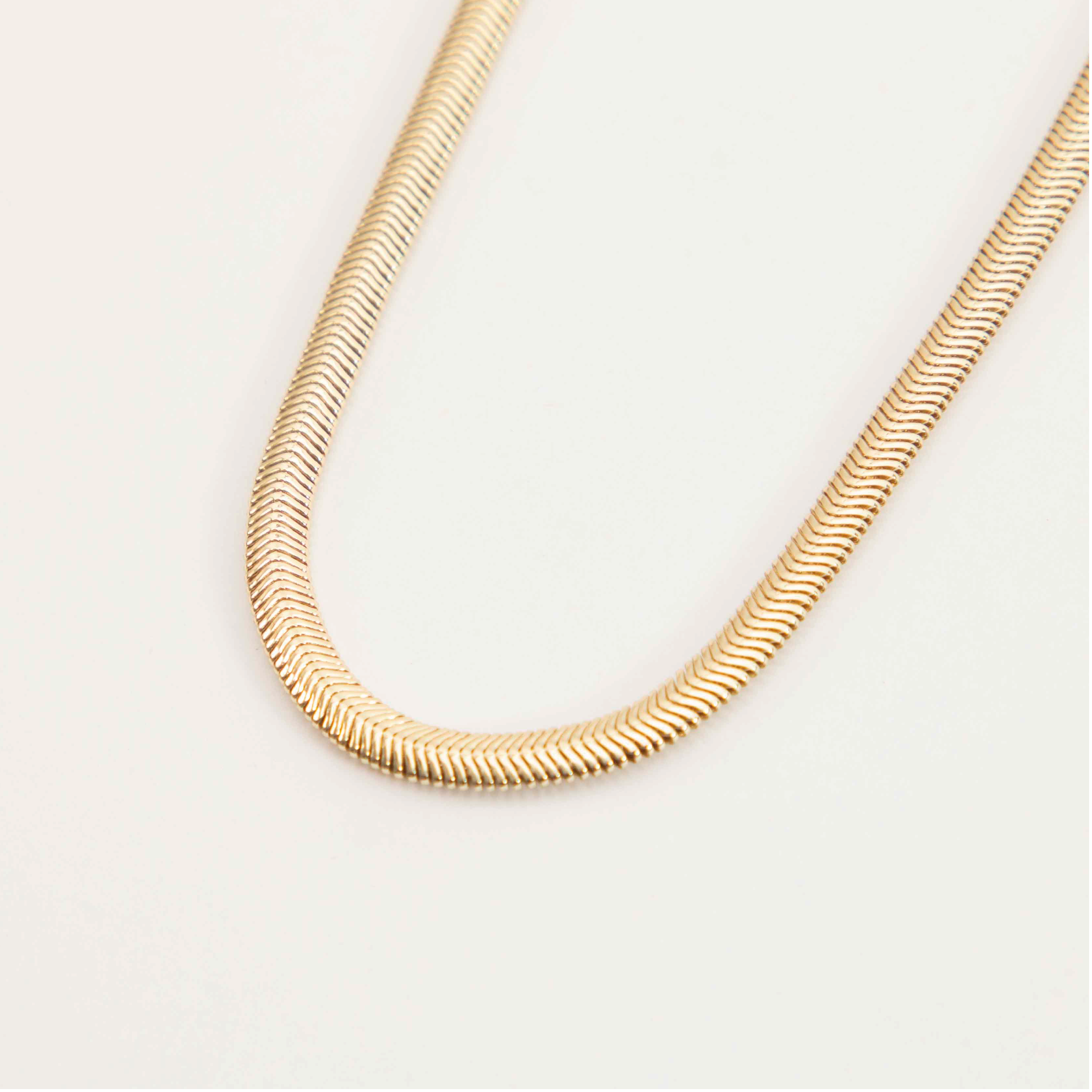 CADENA SNAKE 44CM RODIO MARTINA
