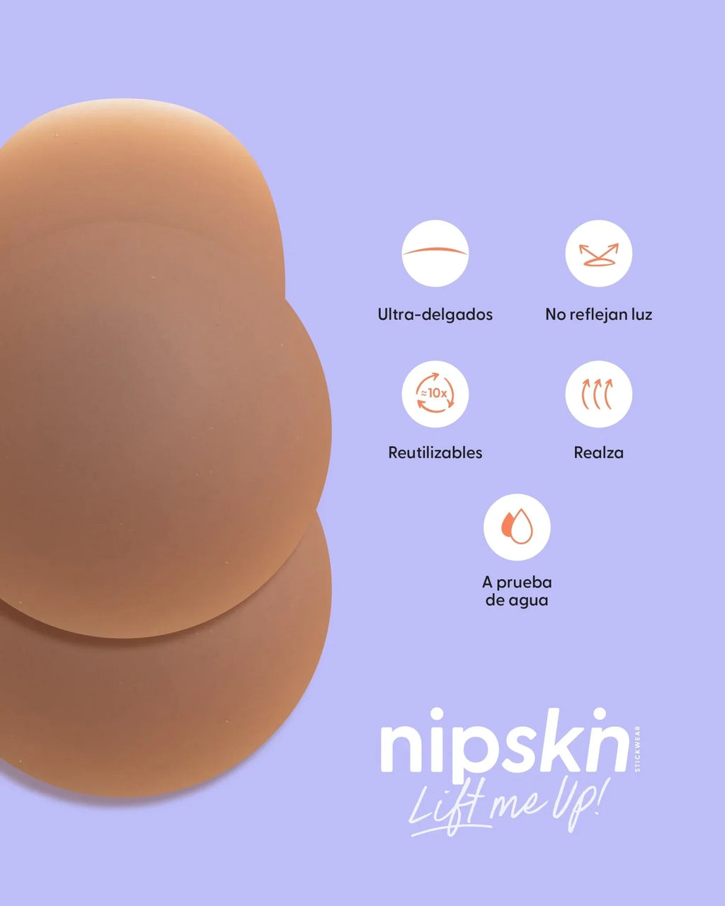 COPAS ADHESIVA SILICONA B-C TALL PLUS NIPSKIN