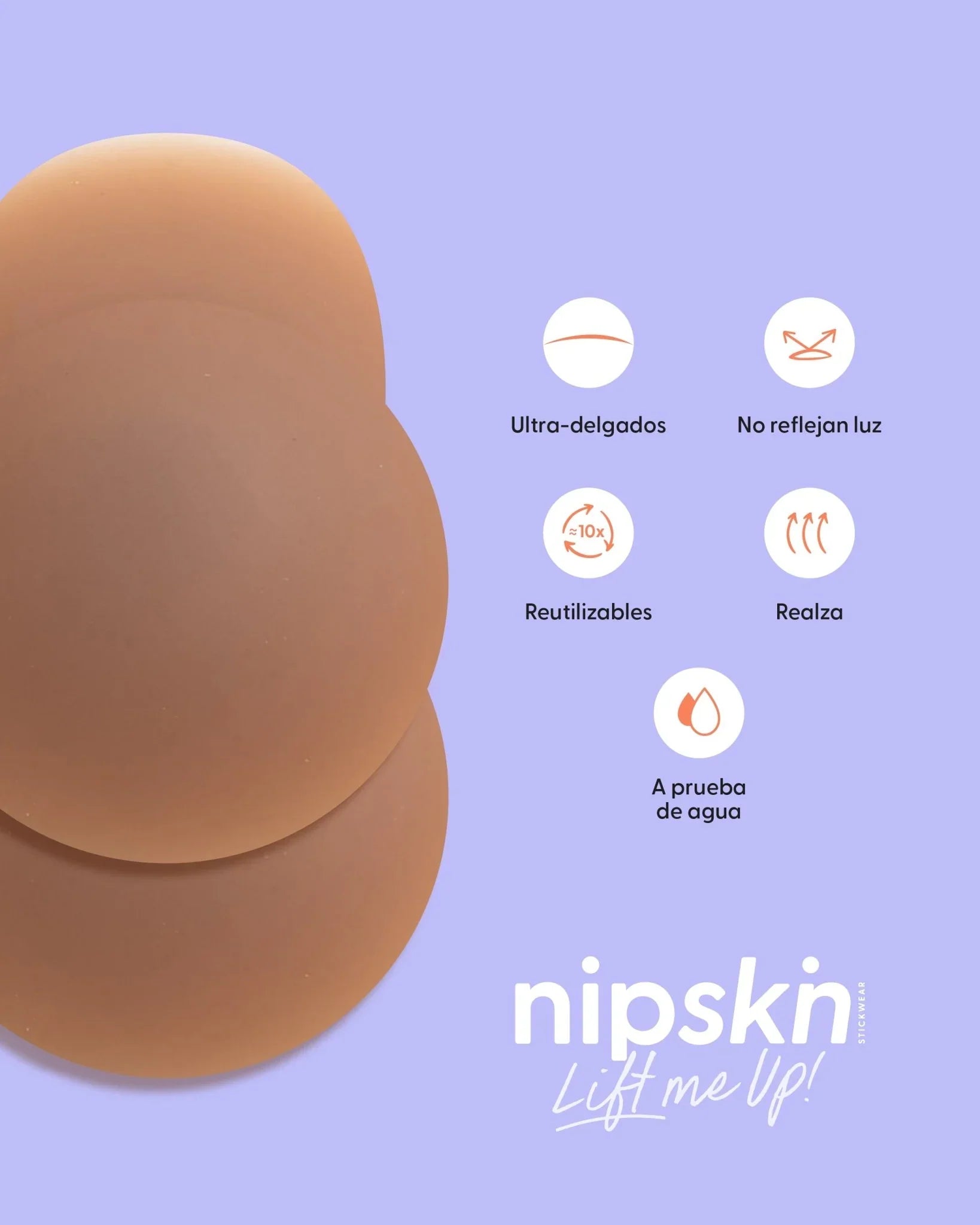 COPAS ADHESIVA SILICONA B-C TALL PLUS NIPSKIN