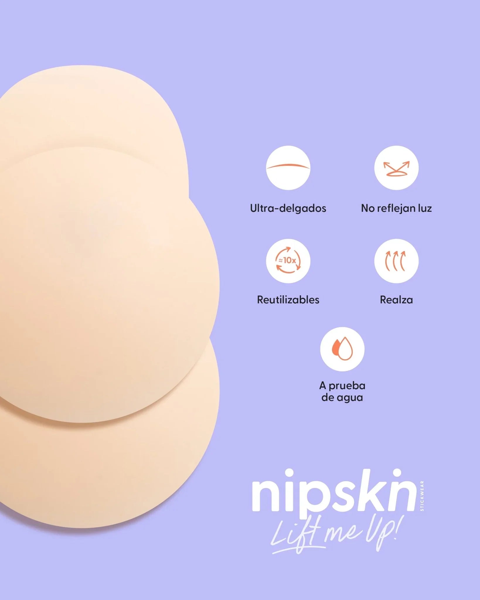 COPAS ADHESIVA SILICONA B-C TALL PLUS NIPSKIN