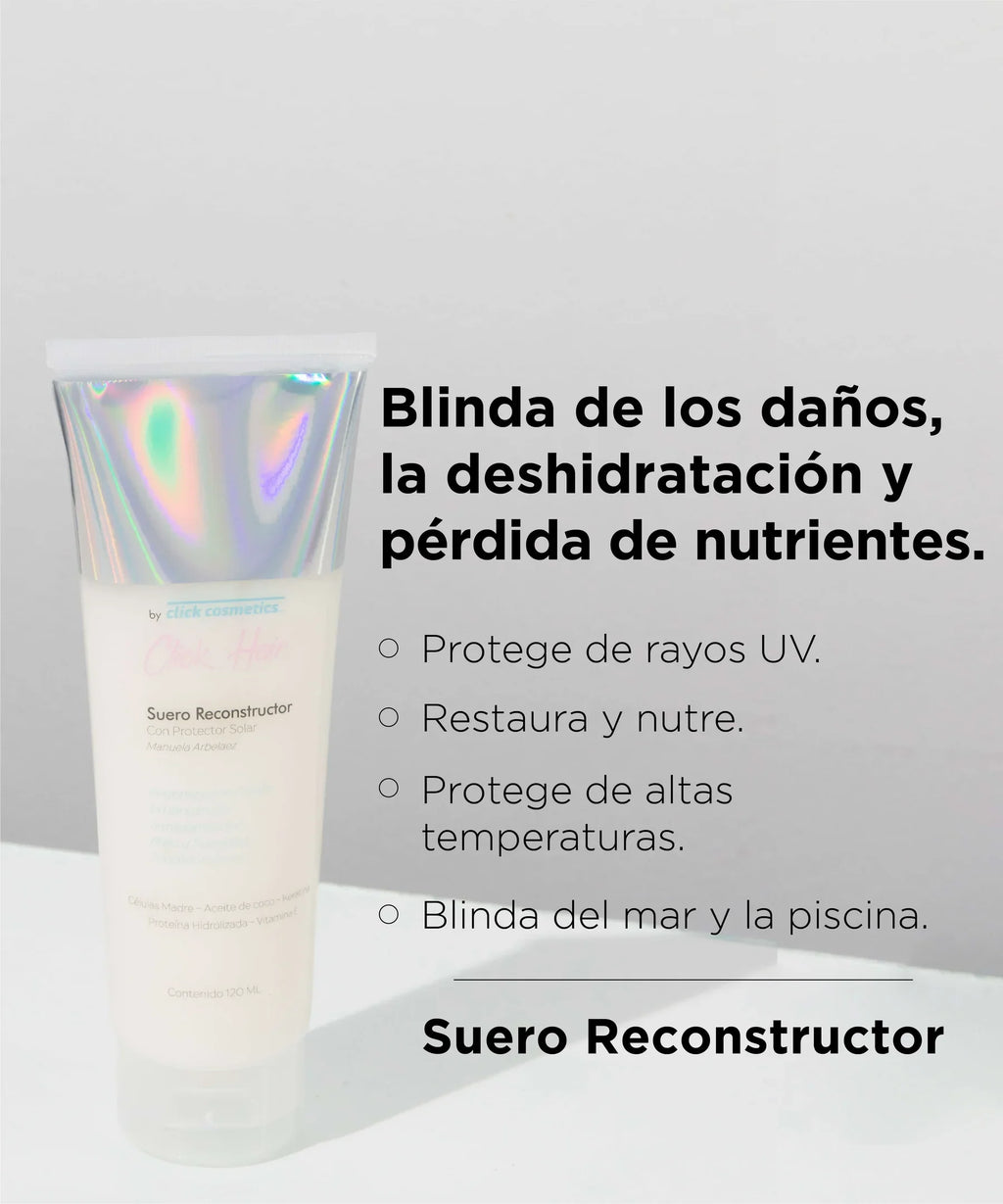 SUERO RECONSTRUCTOR  120ML CLICK HAIR