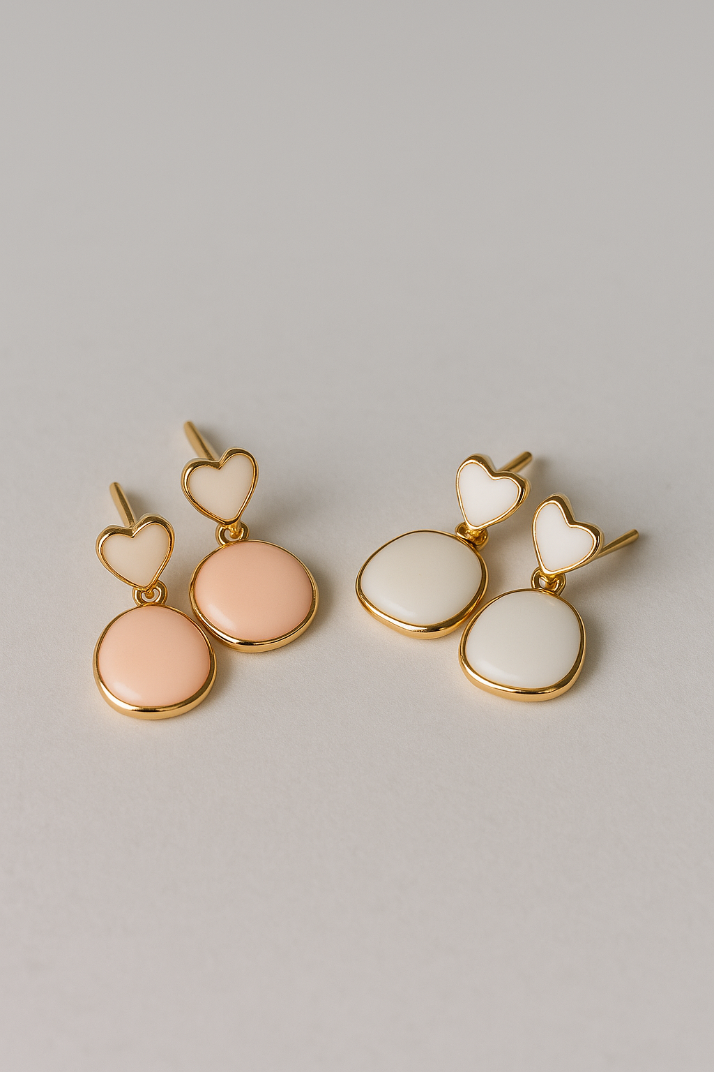 TOPO DIJE CORAZÓN ESMALTADO 2CM RODIO MARTINA