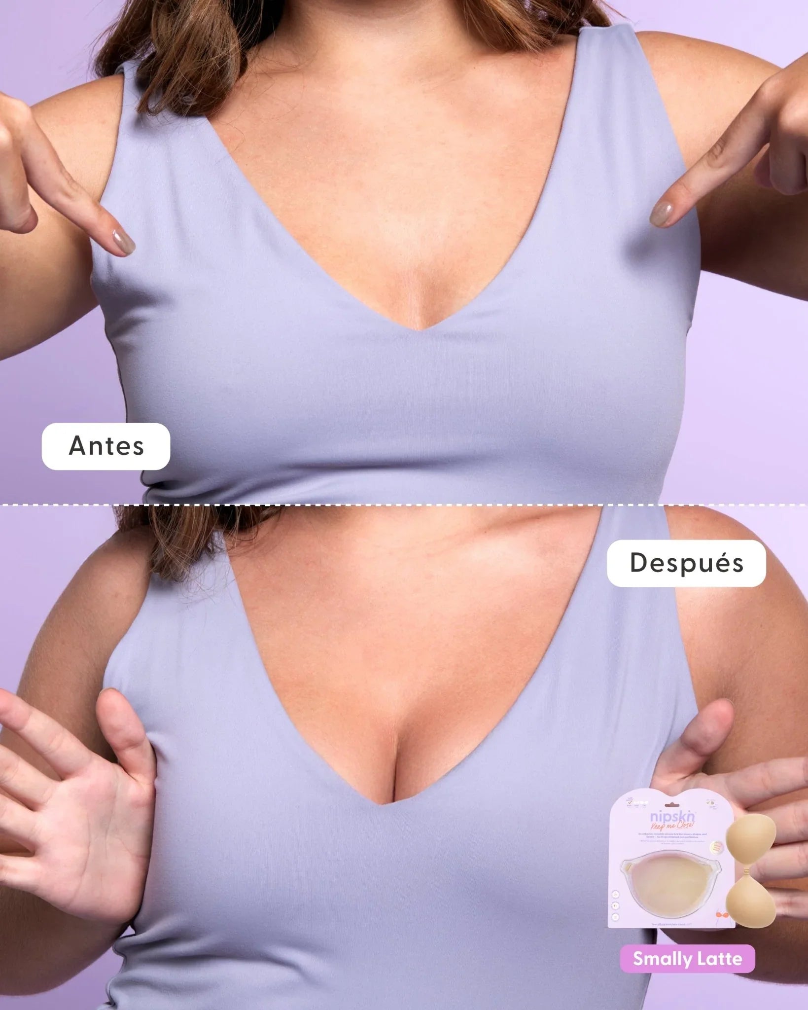 BRASIER INVISIBLE ADHESIVO SMALLY COPA A NIPSKIN