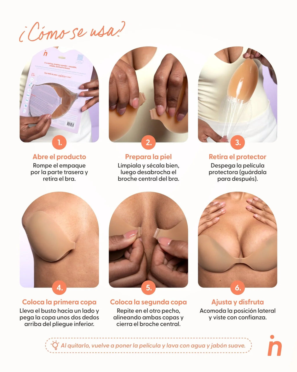 BRASIER INVISIBLE ADHESIVO FULLY COPA C NIPSKIN