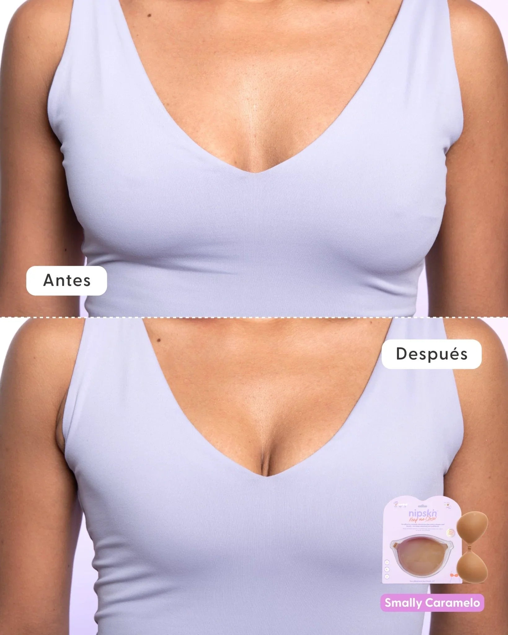 BRASIER INVISIBLE ADHESIVO SMALLY COPA A NIPSKIN