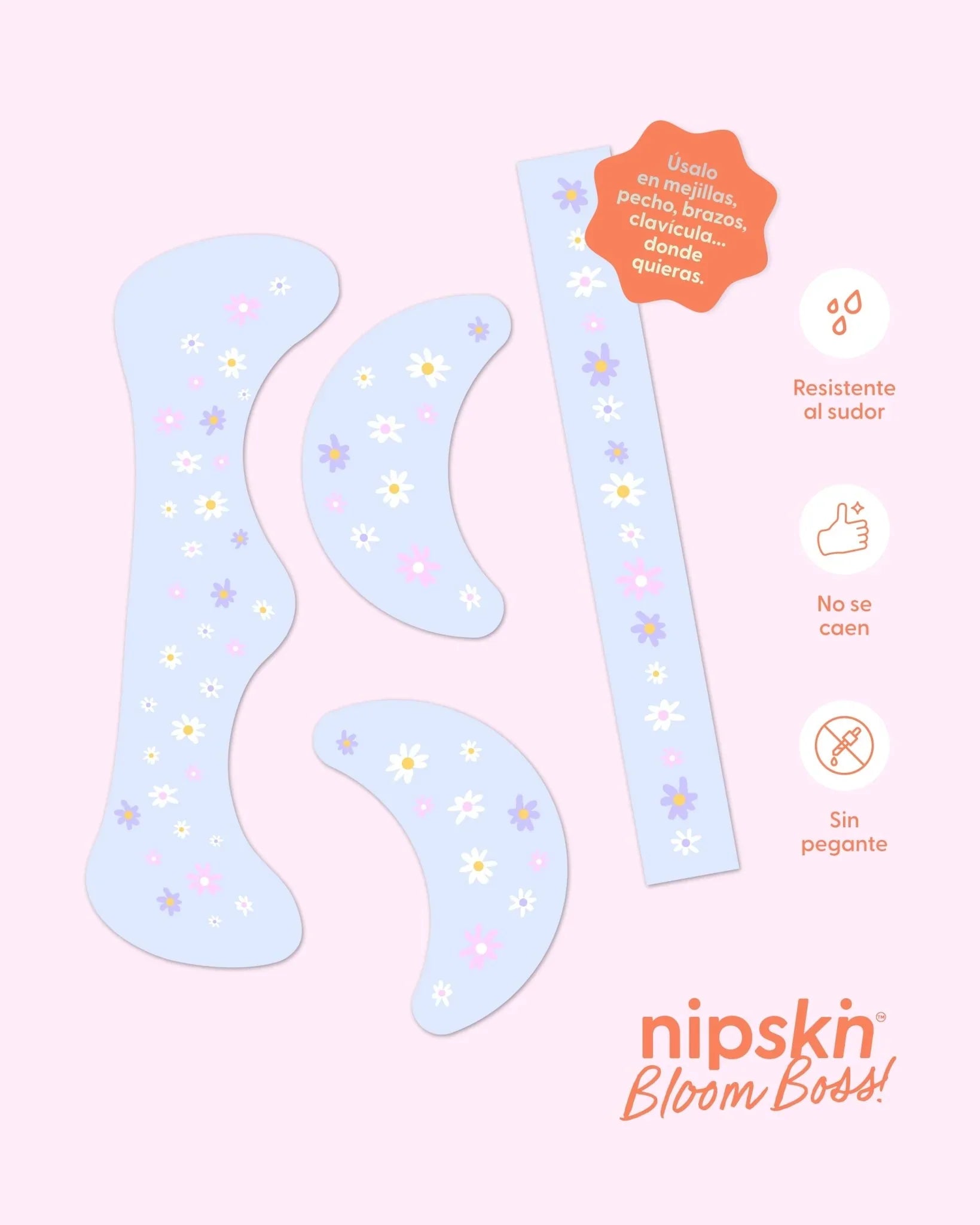 PARCHES CARA Y CUERPO NIPSKIN