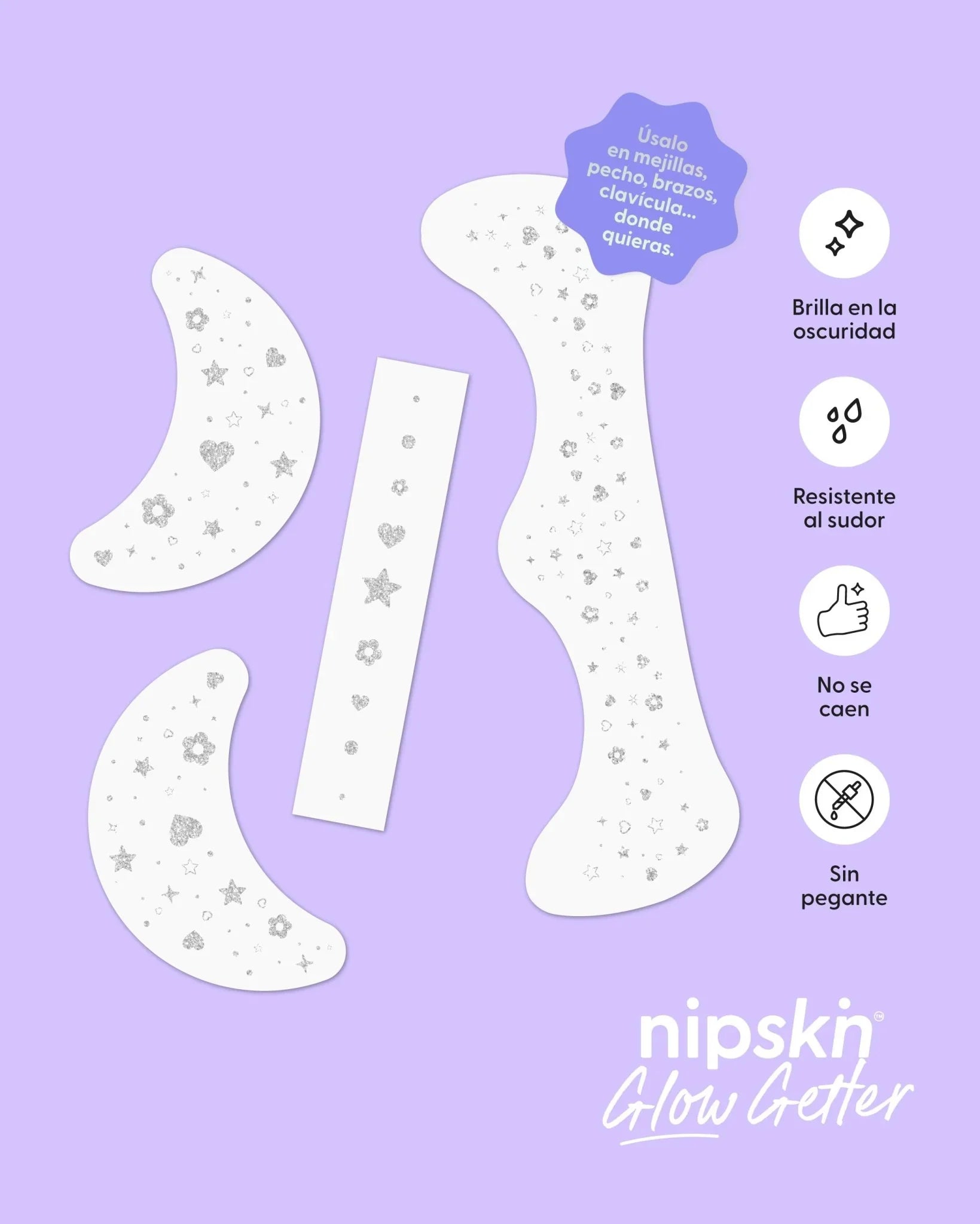 PARCHES CARA Y CUERPO NIPSKIN